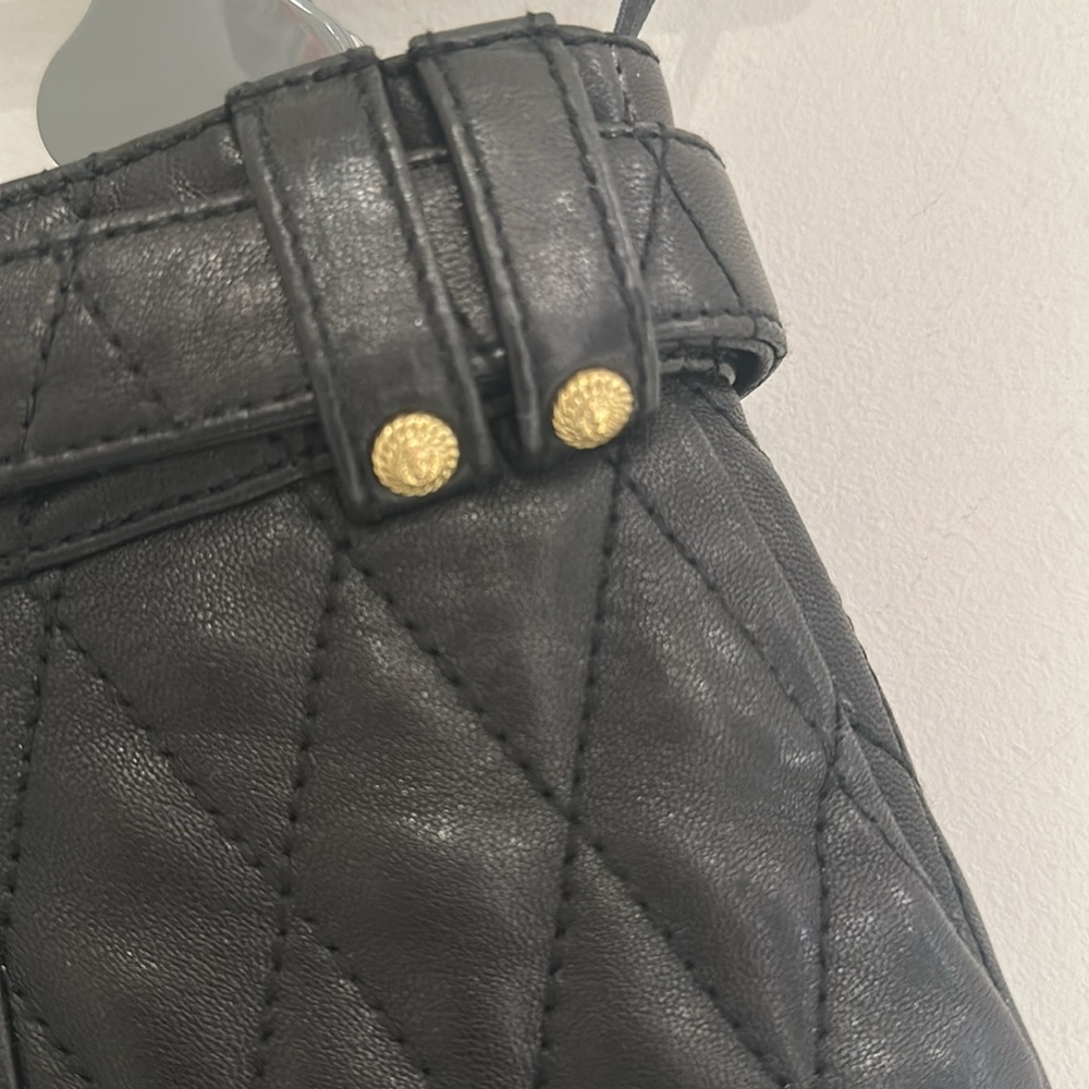 BALMAIN
Black Quilted Leather Shorts - Picture 8 of 10